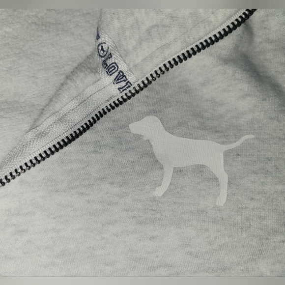 Victoria's Secret Pink Quarter Zip Pullover Women's Sz XS - Picture 5 of 12